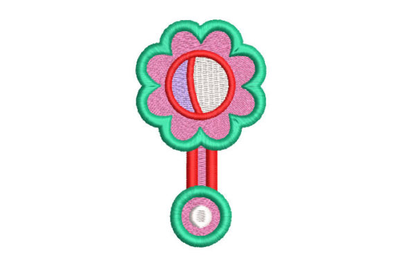 Baby Toy Rattle Embroidery Review