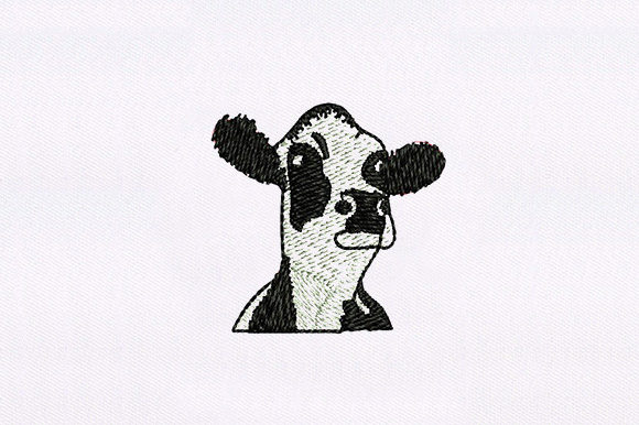Black White Cow Face: A Designer's Review for Boutique Sweatshirts