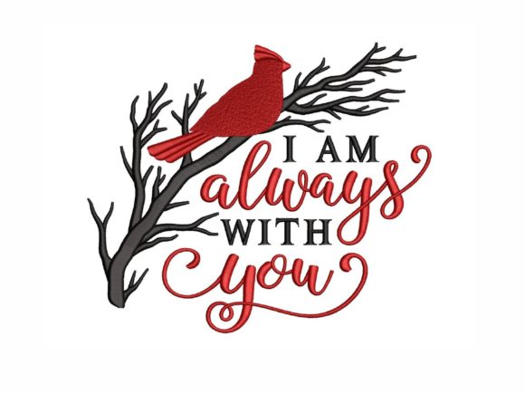 Cardinal Embroidery Design Review for Etsy Sellers