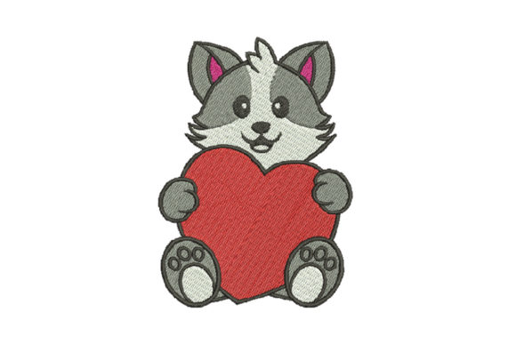 Cat Holding a Big Red Heart: A Designer's Review for Small Business Merch