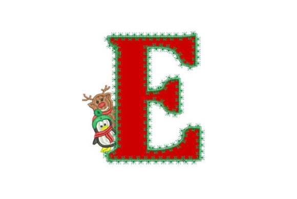 Christmas Letter E: A Designer's Review for Personalized Gifts
