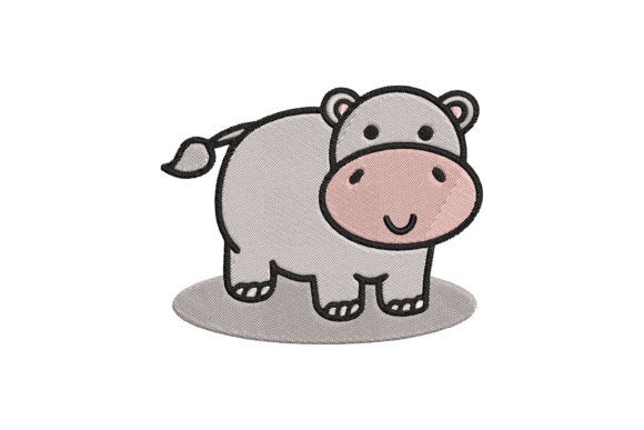 Cute Hippo Animal Cartoon Review