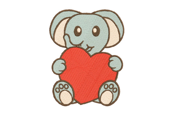 Elephant Holding a Big Red Heart: A Designer's Review