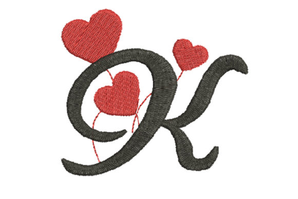 Heart Alphabet Letter K Review