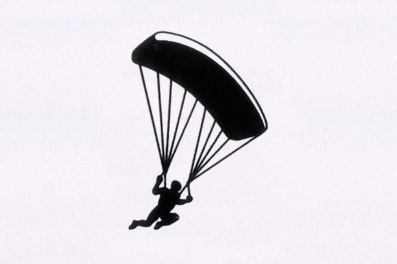 Parachute Embroidery Design for Etsy Sellers