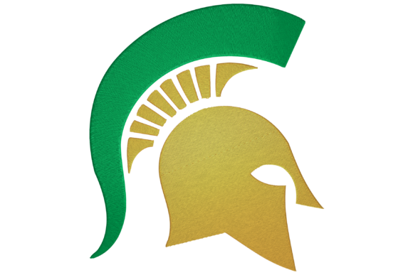 Spartan Helmet: A Designer's Take on Real-World Embroidery