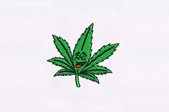 Weed Plant Machine Embroidery Review