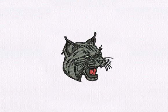 Wild Cat Face: A Designer's Take on a Sweet Embroidered Gift