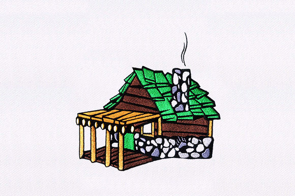 Wooden House Embroidery Design Review